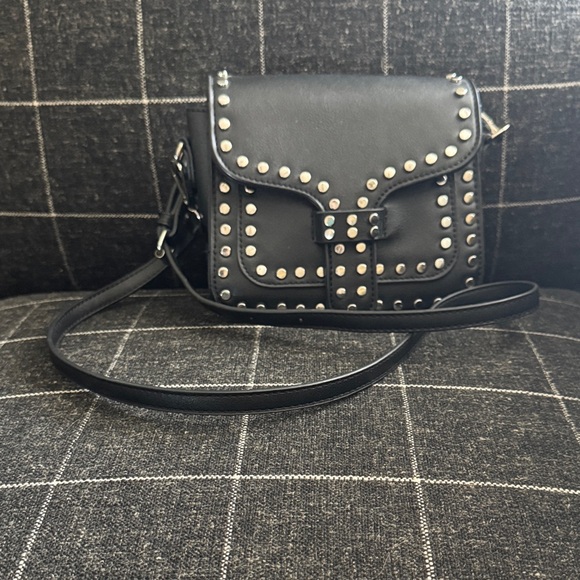 Prune Handbags - Prune Black Studded Crossbody Bag